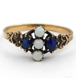 Yellow Gold Ring- Women's