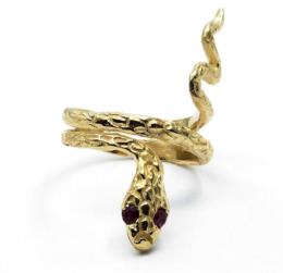 Yellow Gold Ring- Women's