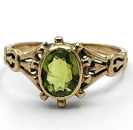 Yellow Gold Ring- Women's