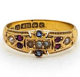 Yellow Gold Ring- Women's
