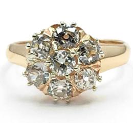 Yellow Gold Ring- Women's