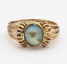 Yellow Gold Ring- Women's