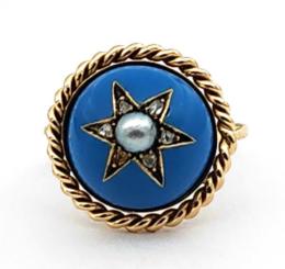 Yellow Gold Ring- Women's