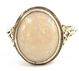 Yellow Gold Ring- Women's