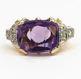 Yellow Gold Ring- Women's