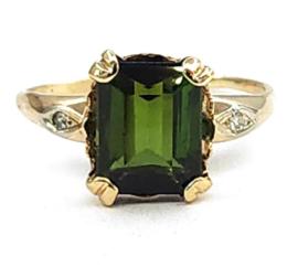 Yellow Gold Ring- Women's