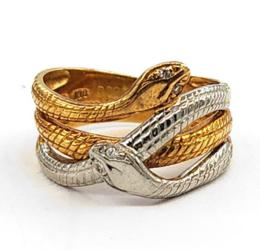 Yellow Gold Ring- Women's