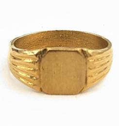 Yellow Gold Ring- Women's