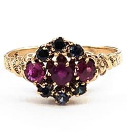 Yellow Gold Ring- Women's