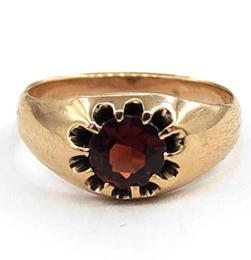 Yellow Gold Ring- Women's