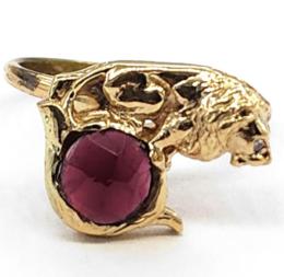 Yellow Gold Ring- Women's