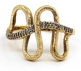 Yellow Gold Ring- Women's