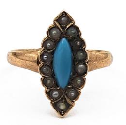 Yellow Gold Ring- Women's