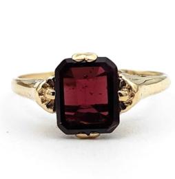 Yellow Gold Ring- Women's