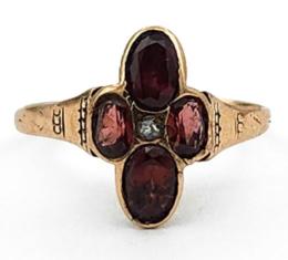 Yellow Gold Ring- Women's