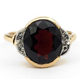Yellow Gold Ring- Women's