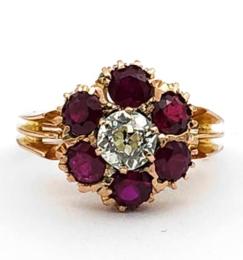 Yellow Gold Ring- Women's