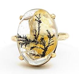 Yellow Gold Ring- Women's