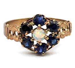 Yellow Gold Ring- Women's