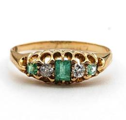 Yellow Gold Ring- Women's