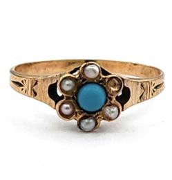 Yellow Gold Ring- Women's