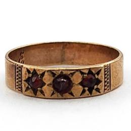 Yellow Gold Ring- Women's