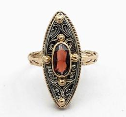 Yellow Gold Ring- Women's