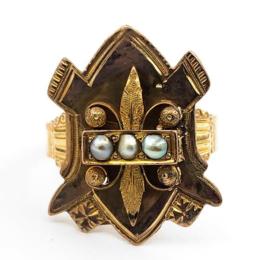 Yellow Gold Ring- Women's
