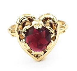 Yellow Gold Ring- Women's