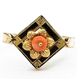 Yellow Gold Ring- Women's