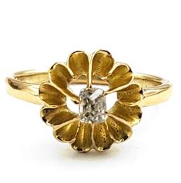 YELLOW GOLD RING- WOMEN'S MOUNTINGS