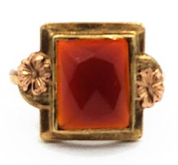 Yellow Gold Ring- Women's