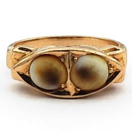 Yellow Gold Ring- Women's