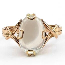 Yellow Gold Ring- Women's