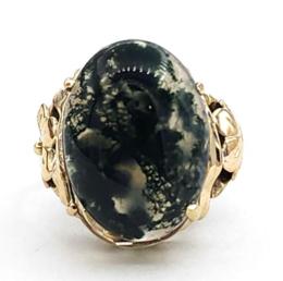 Yellow Gold Ring- Women's
