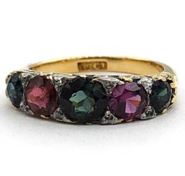 Yellow Gold Ring- Women's