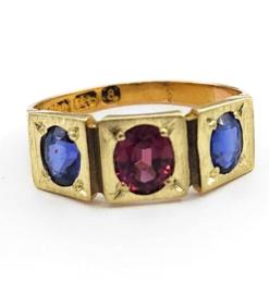Yellow Gold Ring- Women's