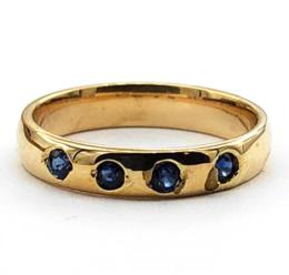 Yellow Gold Ring- Women's