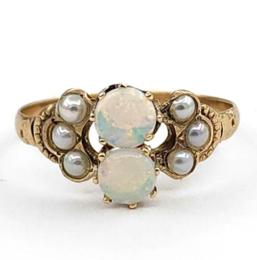 Yellow Gold Ring- Women's