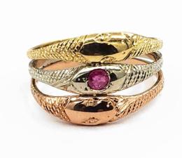 Yellow Gold Ring- Women's