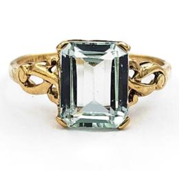 Yellow Gold Ring- Women's