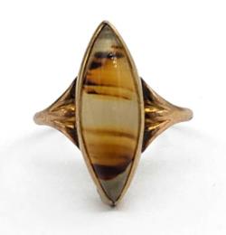 Yellow Gold Ring- Women's