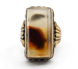 Yellow Gold Ring- Women's