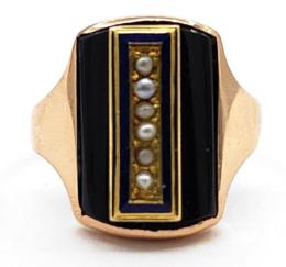 Yellow Gold Ring- Women's