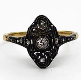 Yellow Gold Ring- Women's