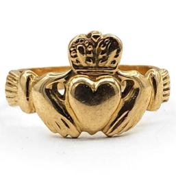 Yellow Gold Ring- Women's