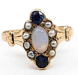 Yellow Gold Ring- Women's