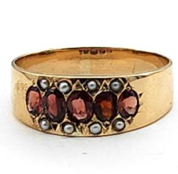Yellow Gold Ring- Women's
