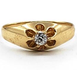 YELLOW GOLD RING- WOMEN'S MOUNTINGS