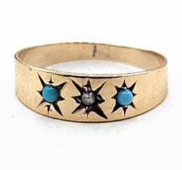 Yellow Gold Ring- Women's